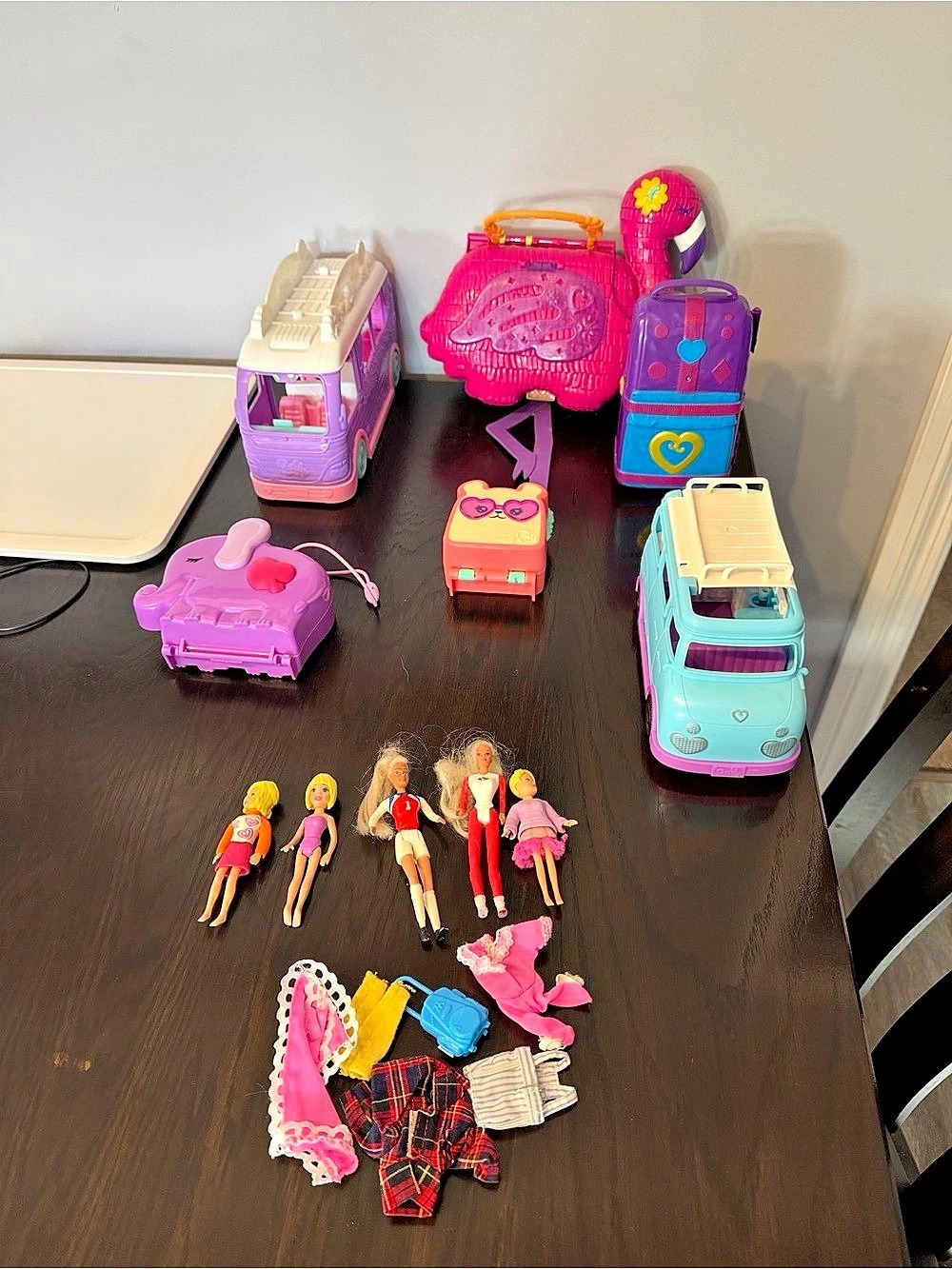 Polly Pocket Elephant Adventure Compact Toy Playset